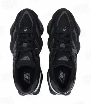 New Balance Tênis Chunky Preto Monocromo Sola Sculpted 3