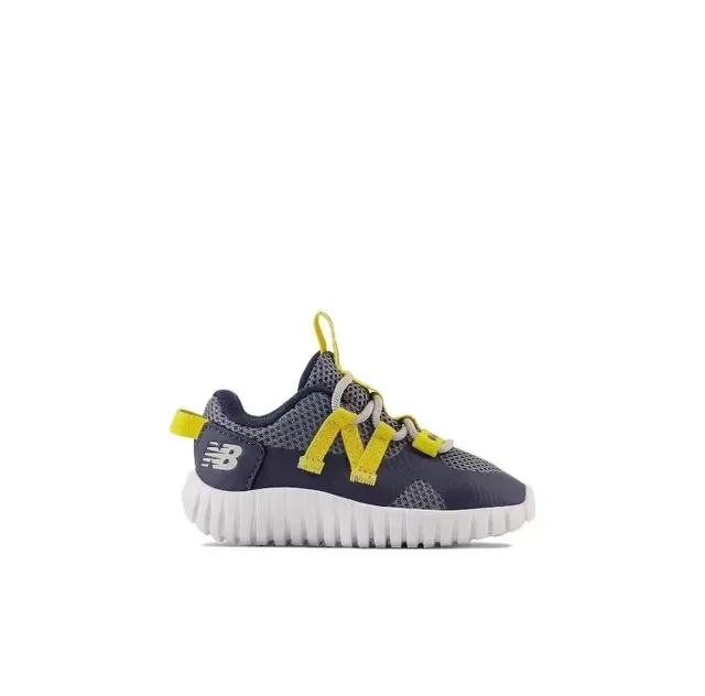 New Balance Gray Pink Laceless Elastic Strap Ribbed White Midsole Lifestyle Sneakers 4