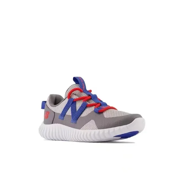 New Balance Gray Pink Laceless Elastic Strap Ribbed White Midsole Lifestyle Sneakers 19