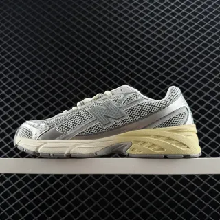New Balance NB740 ধূসর হলুদ জাল উপরের স্তরযুক্ত সোল মোটা স्नিকর