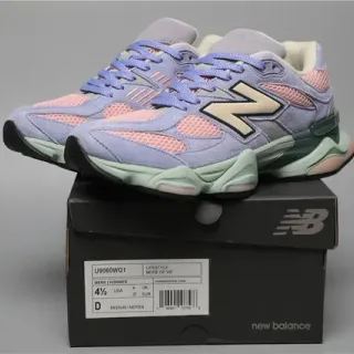 New Balance বেগুনি গোলাপি চাঙ্কি স্কাল্পটেড মিডসোল মেশ এবং সুয়েড প্যানেল নির্মাণ লাইফস্টাইল স্নিকার্স