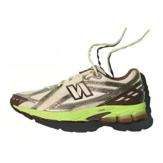 New Balance চাঁদি সবুজ মেটালিক উপর লাইম মিডসোল লাইফস্টাইল স্নিকার