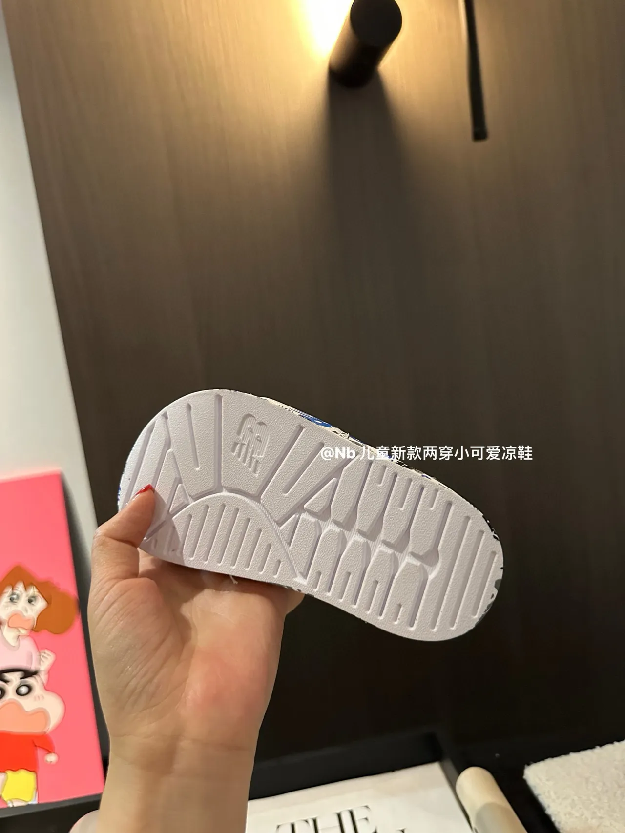 New Balance Slide Sandales Blanches Bleues Deux Bretelles Boucle Cheville Élastique Sandales Casual 15