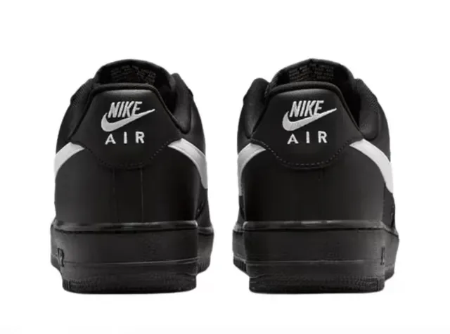 Nike Air Force 1 Black White Lifestyle Sneakers 3