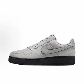 Nike Air Force 1 灰色麂皮生活方式运动鞋