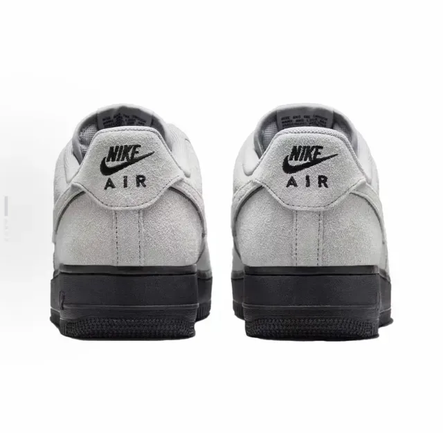 Nike Air Force 1 Gray Suede Lifestyle Sneakers 2