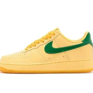 Nike Air Force 1 Chaussures Lifestyle Jaune pâle et vert