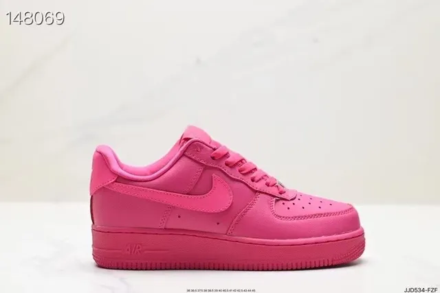 Nike Air Force 1 Pink Monochrome Lifestyle Sneakers 2