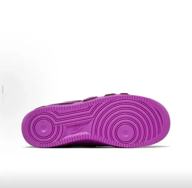 Nike Air Force 1 Sun Embossed Purple Gradient Lifestyle Sneakers 2