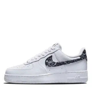 Nike Air Force 1 حذاء رياضي أبيض بنقشة Bandana-Print أسلوب حياة