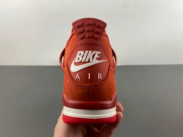 Nike Air Jordan 4 红色麂皮篮球鞋 4