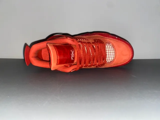 Nike Air Jordan 4 红色麂皮篮球鞋 19