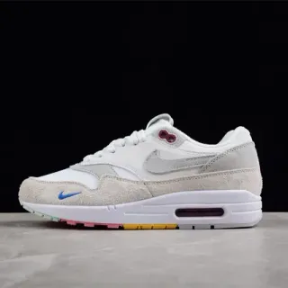 Nike Air Max 1 أبيض بيج متعدد الألوان حذاء رياضي أسلوب حياة