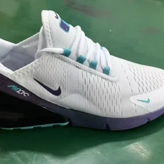Nike Air Max 270 blanc violet turquoise sneakers lifestyle