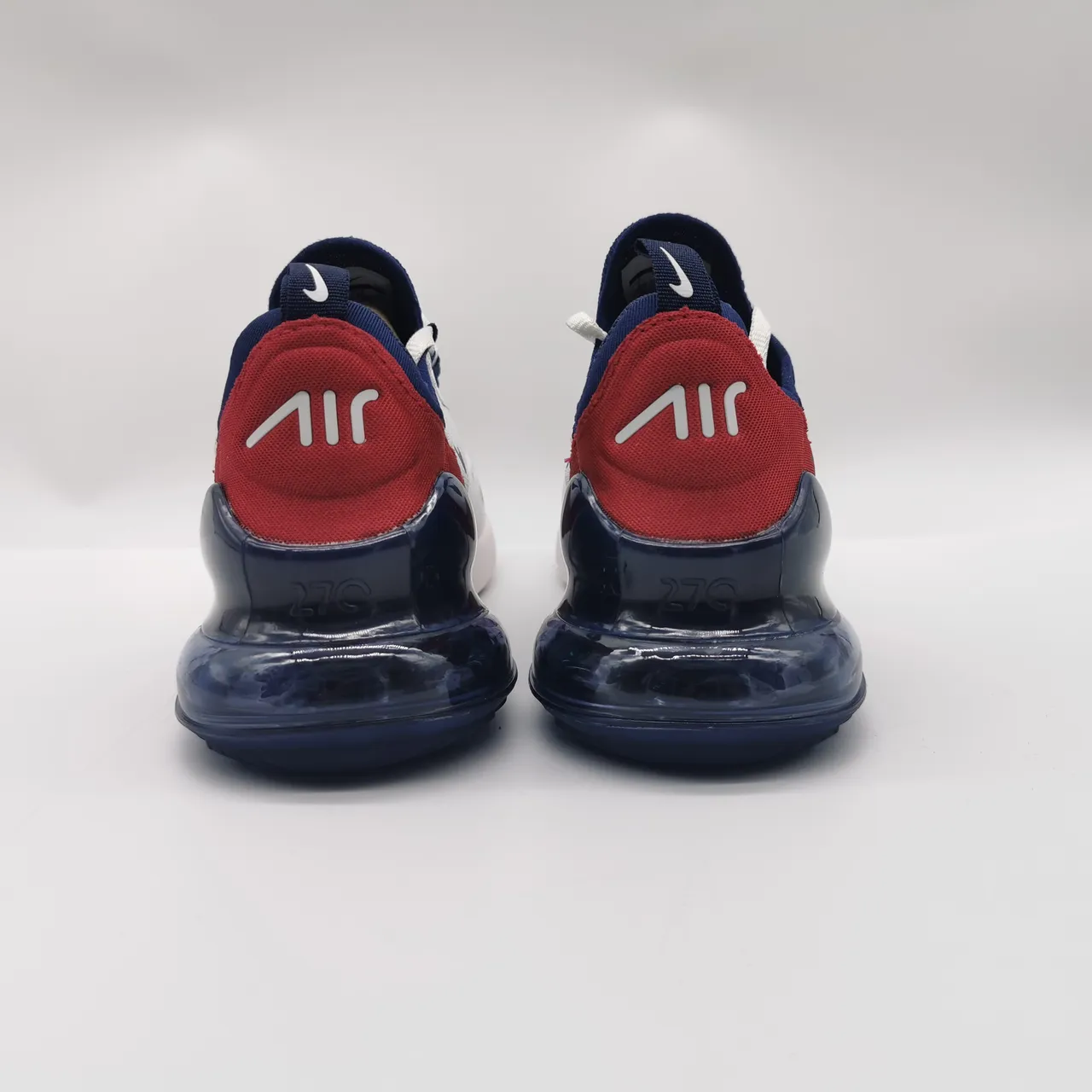 Nike Air Max 270 White Red Navy Lifestyle Sneakers 5