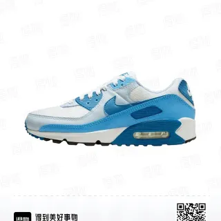 Nike Air Max 90 أبيض وأزرق لايف ستايل سنيكرز