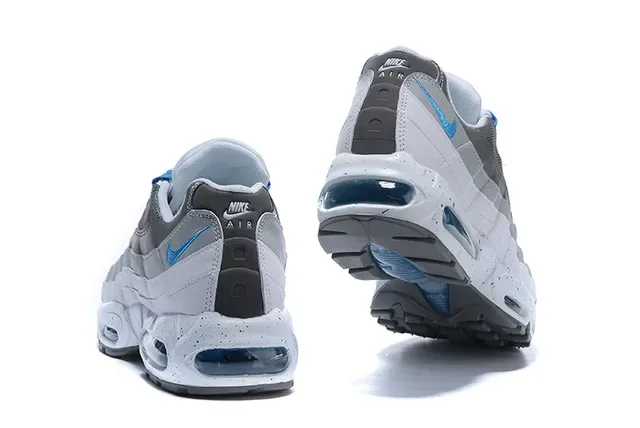 Nike Air Max 95 Gray Black Volt Lifestyle Sneakers 4