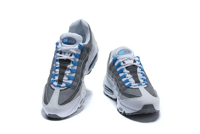 Nike Air Max 95 Gray Black Volt Lifestyle Sneakers 5