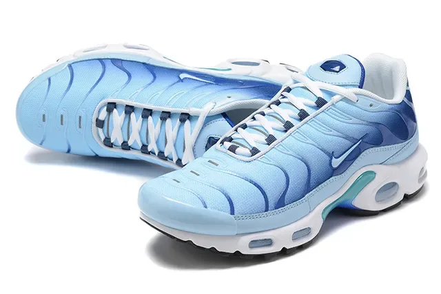 Nike Air Max Plus Black Red Blue Lifestyle Sneakers 16