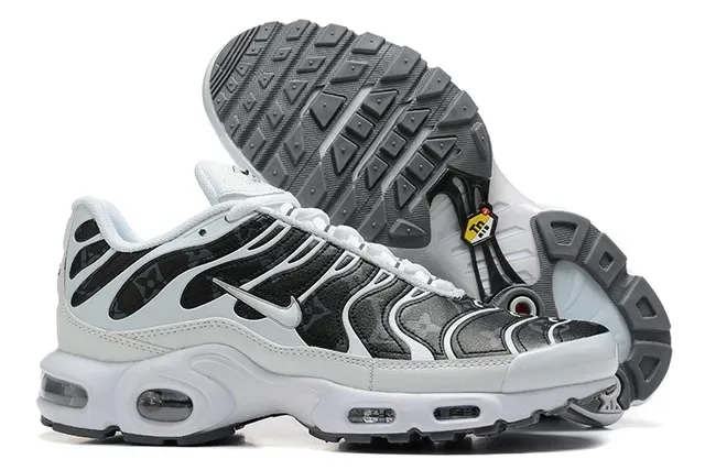 Nike Air Max Plus Monogram Brown Black Lifestyle Sneakers 17