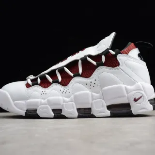 Nike Air More Uptempo 白色栗色黑色篮球鞋