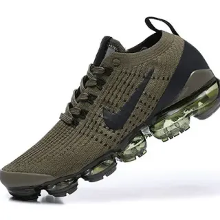 Nike Air VaporMax Flyknit أخضر زيتوني أحذية رياضية نمط حياة