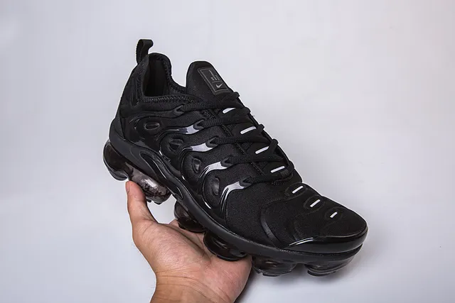 Nike Air VaporMax Plus Black Monochrome Lifestyle Sneakers 17