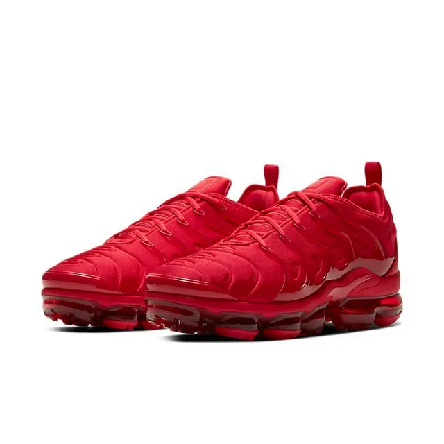 Nike Air VaporMax Plus Monochromatic Red Lifestyle Sneakers 3