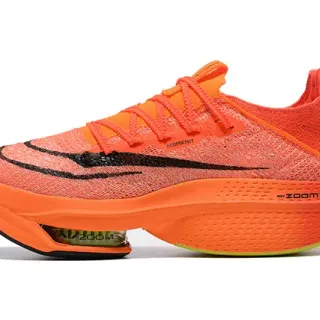 Nike Air Zoom Alphafly Orange Black Tênis de corrida