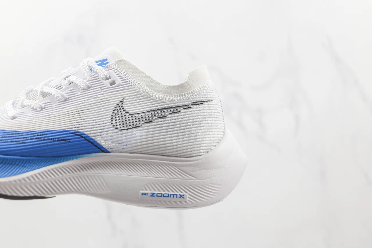 Nike Air Zoom Alphafly White Blue Running Shoes 7