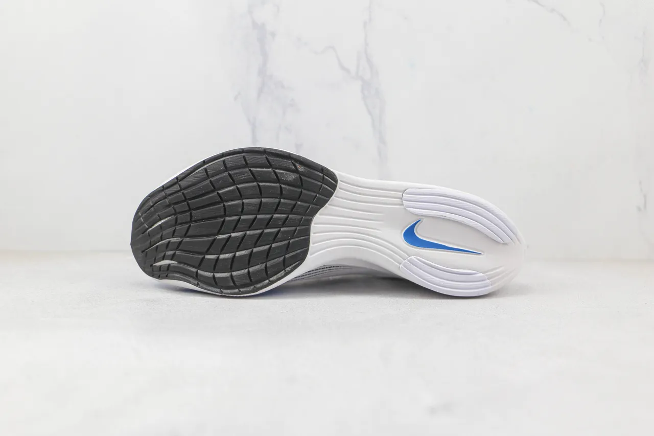 Nike Air Zoom Alphafly White Blue Running Shoes 8