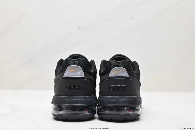 Nike Black and Gold Air Unit Lifestyle Sneakers 4