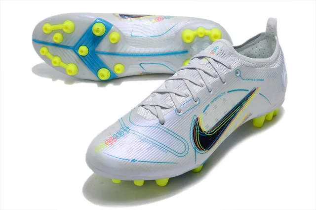 Nike Sapatos de futebol Azul Laranja Baixo Corte Upper de Malha Overlay de Cage Sintético Piso Firme 21