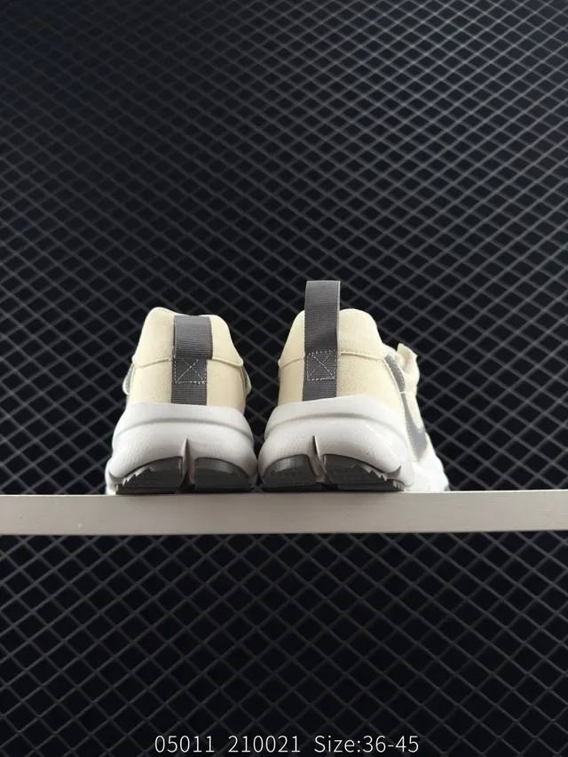 Nike Craft M Off-White and Gray Lifestyle Sneakers 4