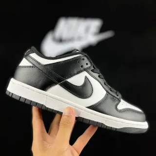 Nike Dunk Low أسود أبيض أحذية نمط حياة