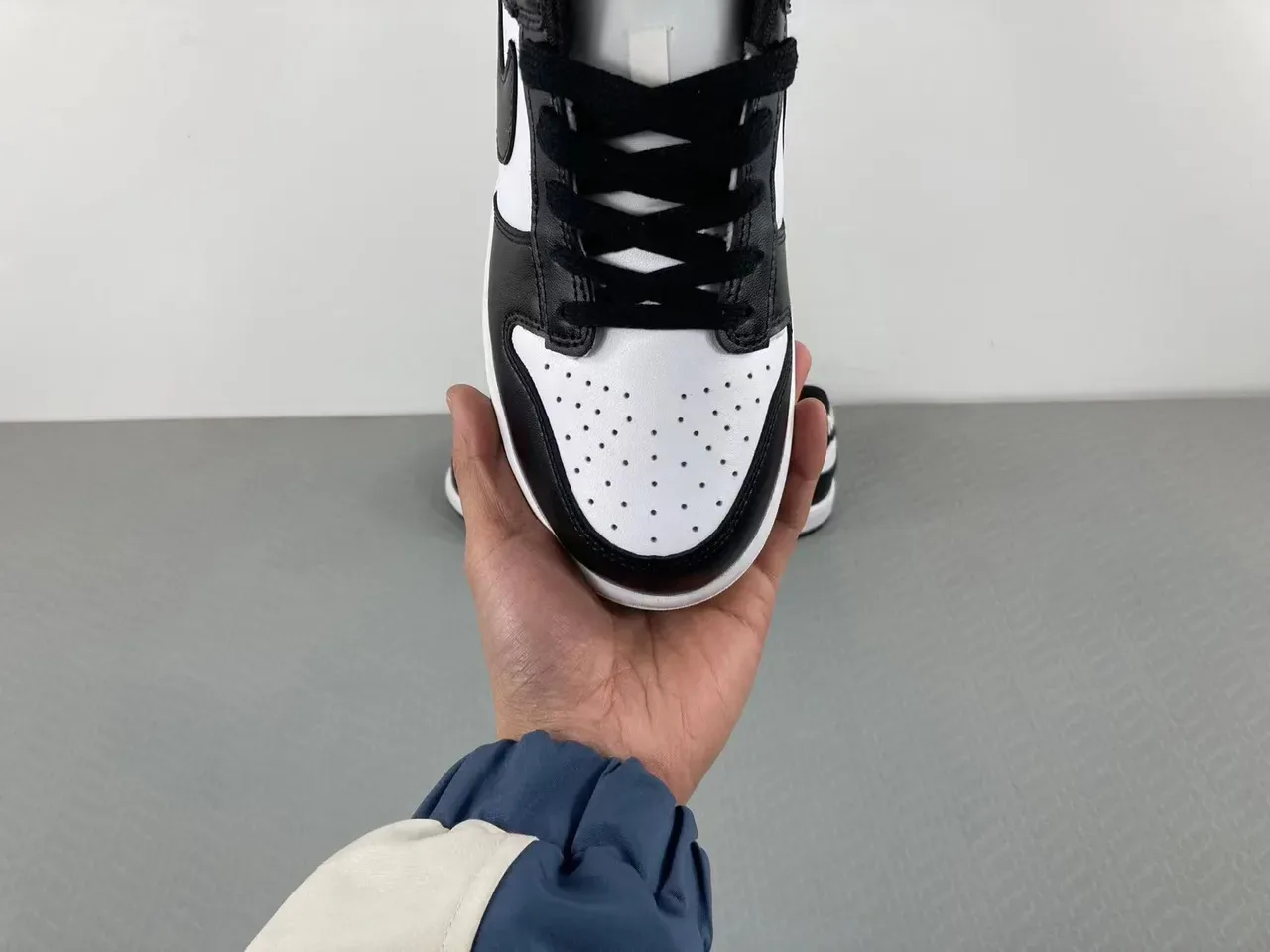 Nike Dunk Low Black White Lifestyle Sneakers 16