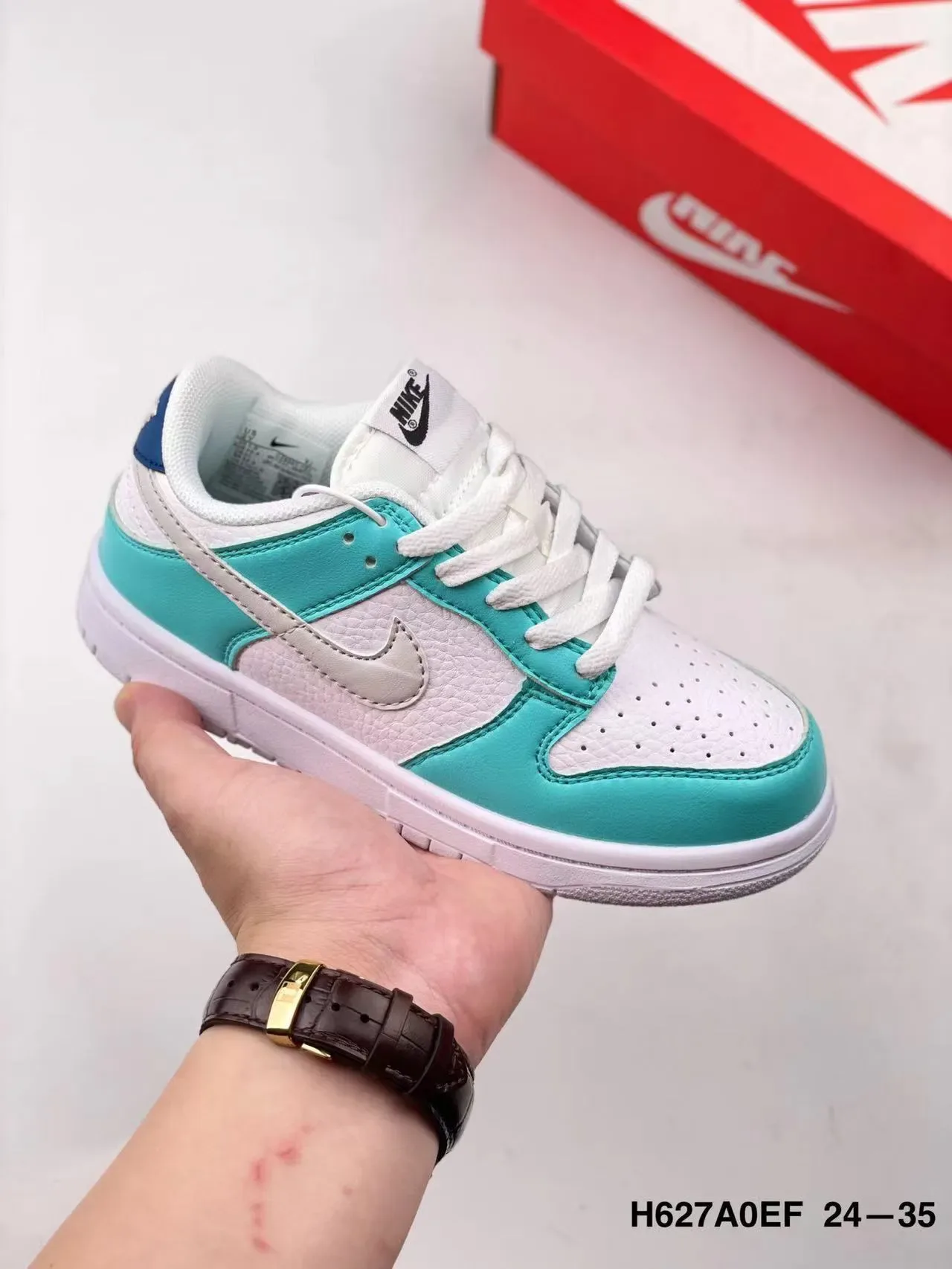 Nike Dunk Low Orange White Lifestyle Sneakers 19
