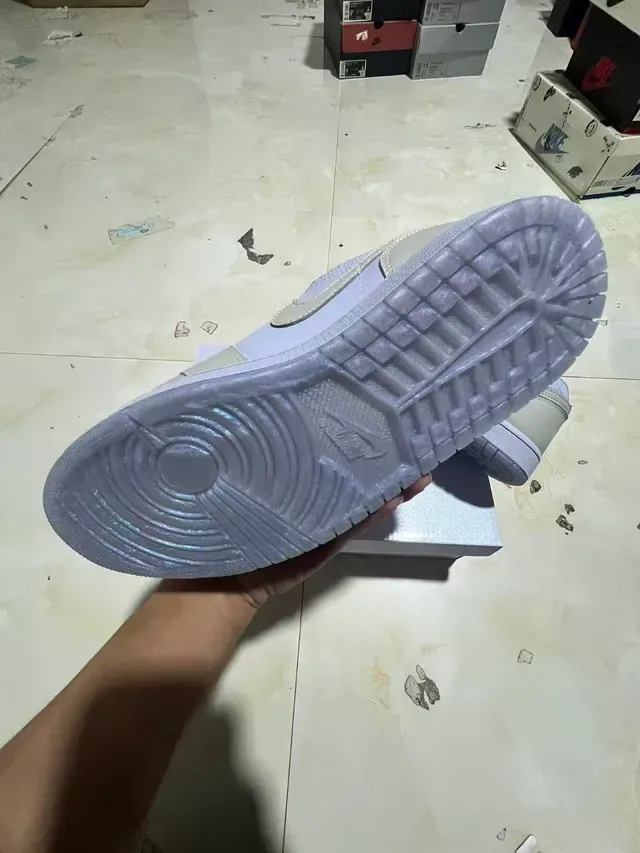 Nike Cinza Bege Sapatilhas Lifestyle Superior Quiltada Low Top 6