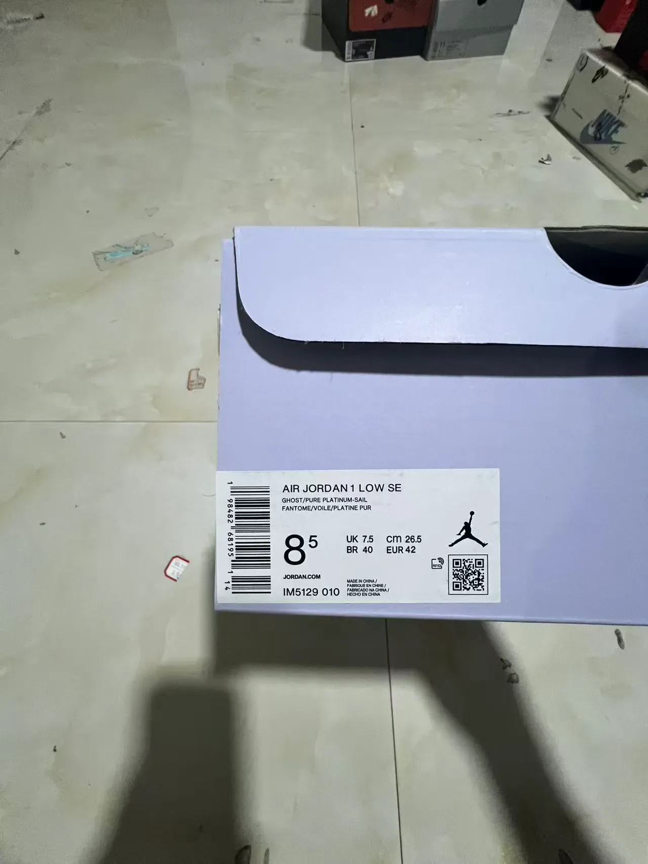 Nike Cinza Bege Sapatilhas Lifestyle Superior Quiltada Low Top 10