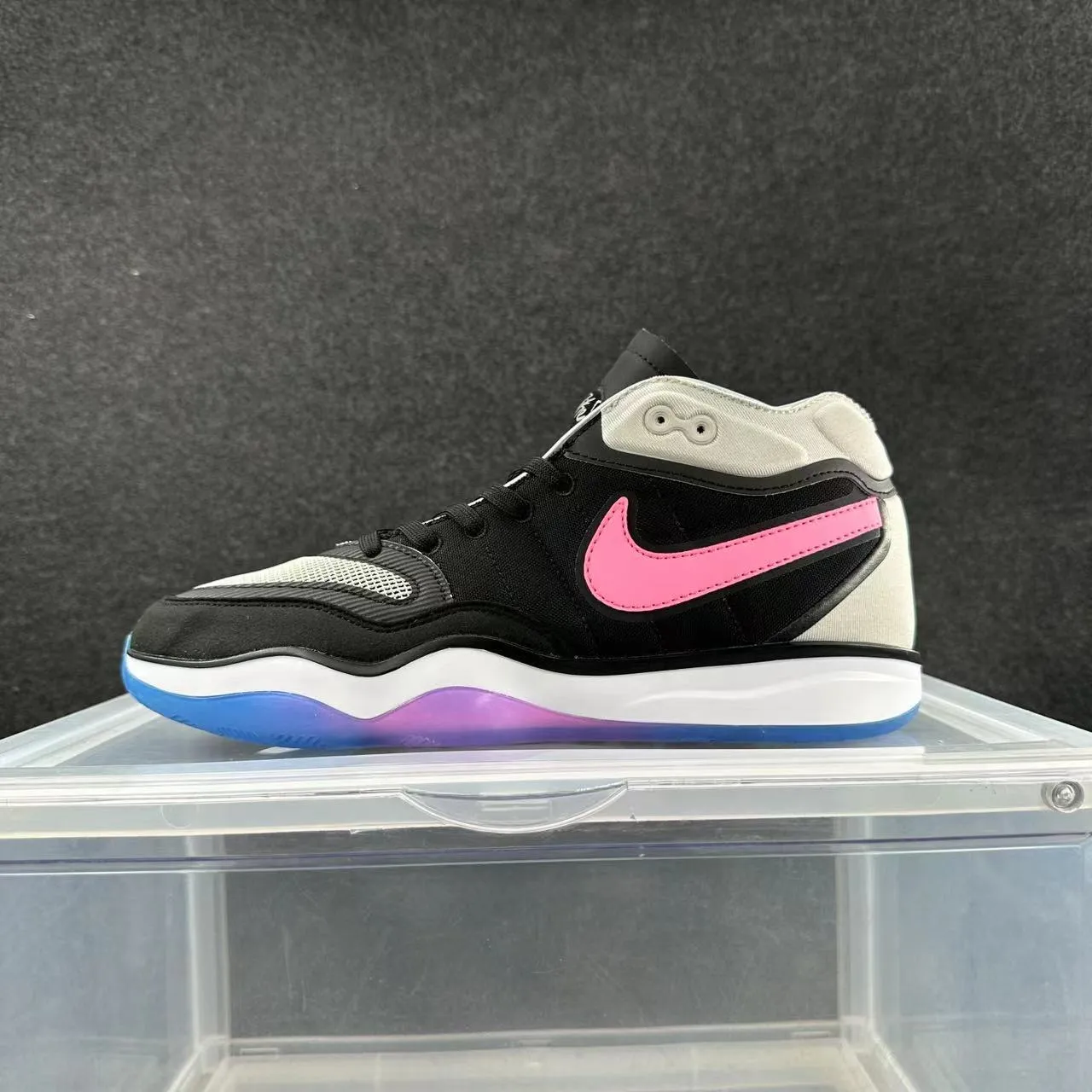 Nike 高帮 霓虹酸橙绿和黄色 篮球鞋 4