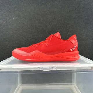 Nike Kobe 8 एकसमान लाल बास्केटबॉल जूते