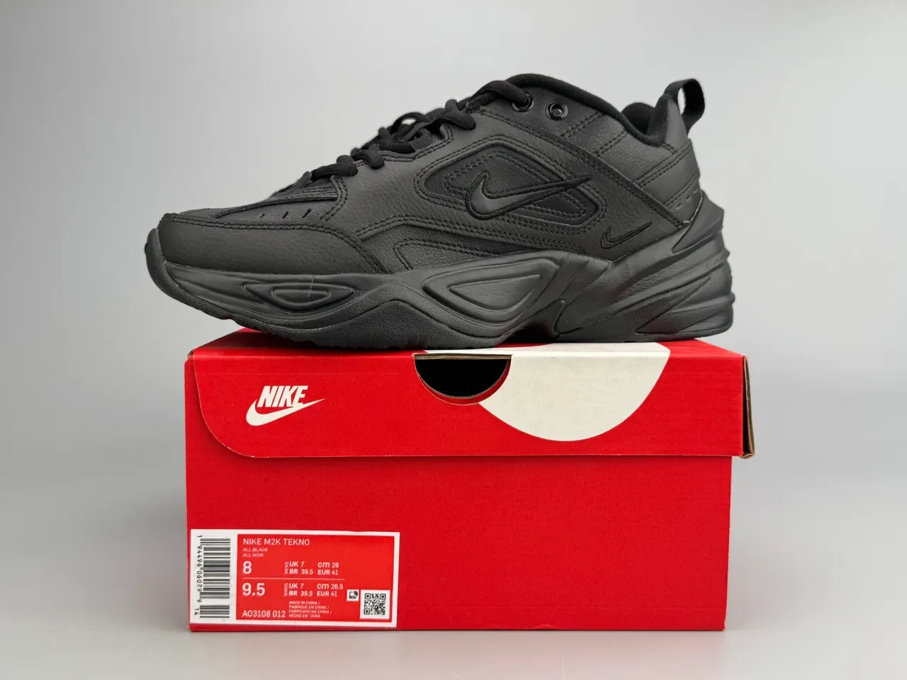 Nike M2K Tekno Tênis Chunky Preto 4