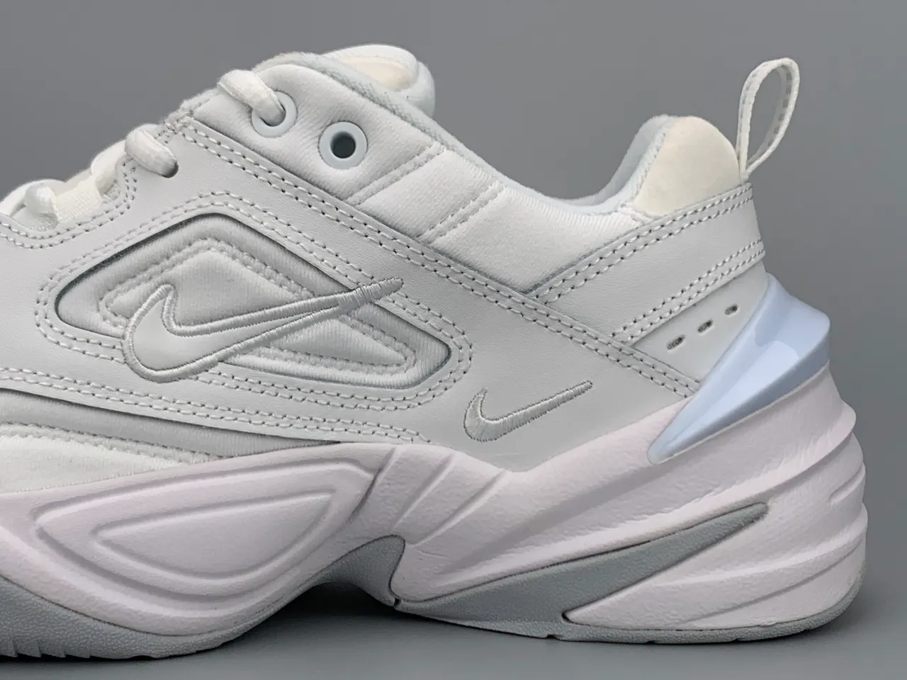 Nike M2K Tekno White Light Blue Chunky Sneakers 2