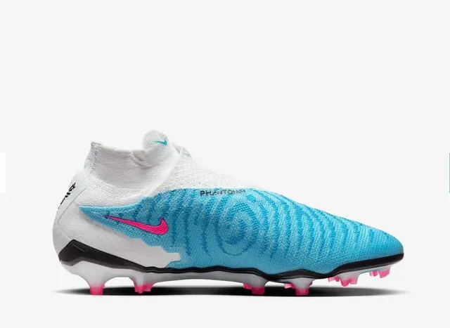 Nike Mercurial Superfly White Blue High-Cut Sock-Fit Collar Firm-Ground Soccer Shoes 4