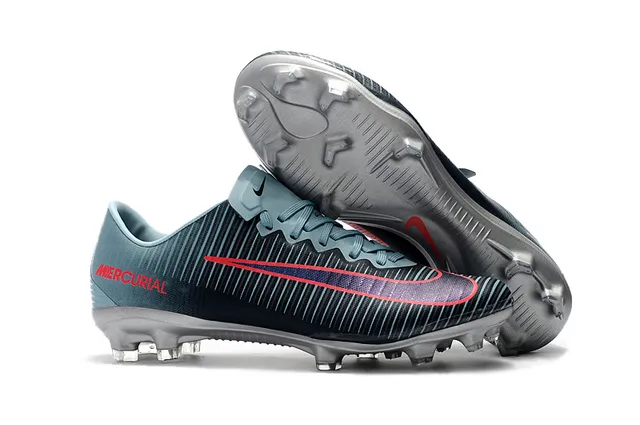 Nike Mercurial Vapor Black White Yellow أحذية كرة القدم على أرض صلبة 19