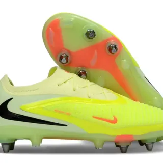 Nike Mercurial Vapor Neon Yellow Orange Firm-Ground Chaussures de football