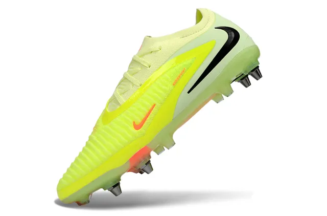 Nike Mercurial Vapor Neon Yellow Orange Firm-Ground Chaussures de football 3
