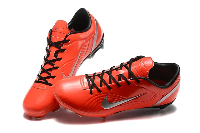 Nike Mercurial Vapor 橙黑银 钉鞋 3