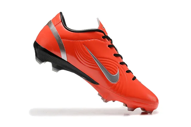 Nike Mercurial Vapor 橙黑银 钉鞋 4