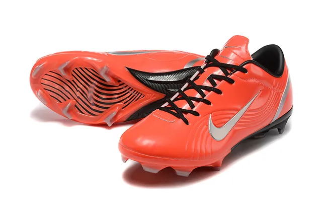 Nike Mercurial Vapor 橙黑银 钉鞋 7